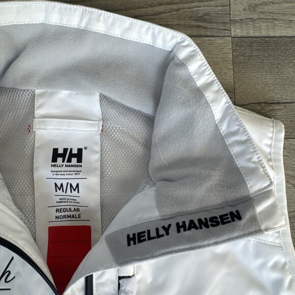Helly Hansen Josh Cellars Regular Fit Crew Vest White sz M - Picture 7 of 9
